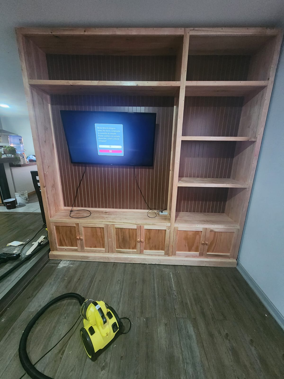 Mueble modular para TV de madera